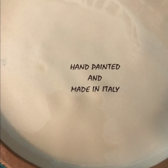 Gorgeous large hand painted pitcher. - Picture 4 of 4